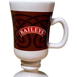 Bailey's Irish Cream Pedestal Base Mug 6” Tall #31028 R&A Bailey & Co Vtg EUC
